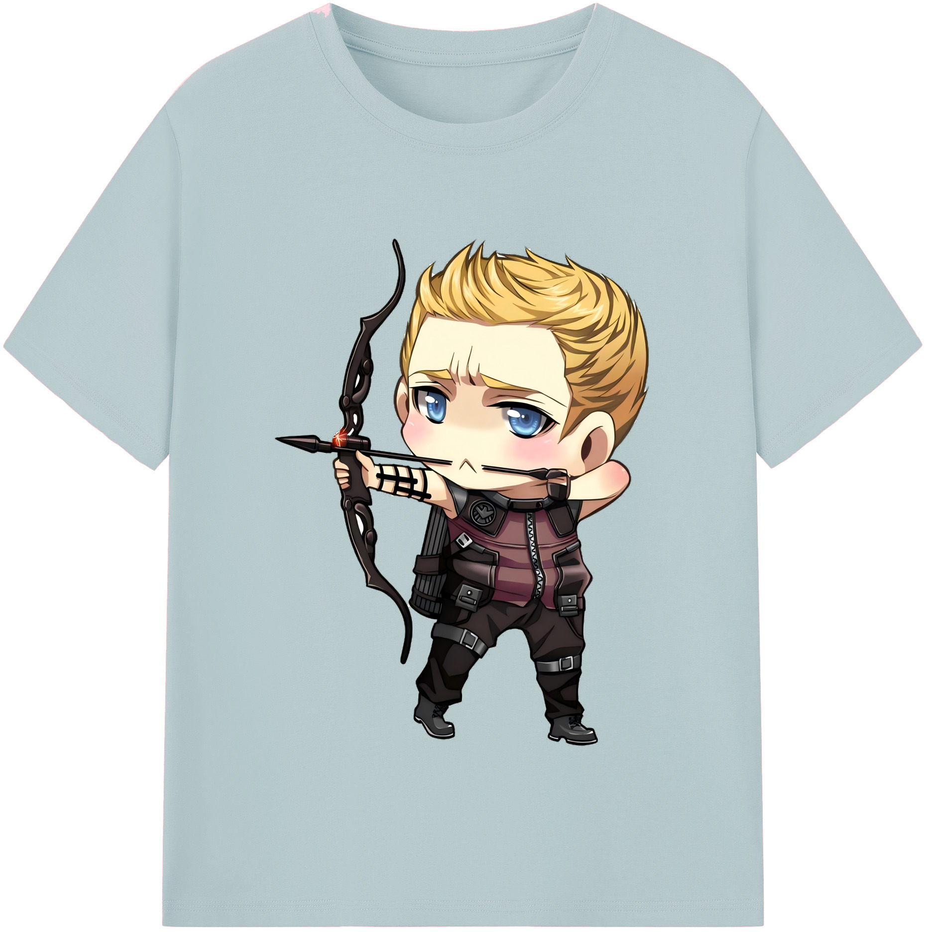 （画像用） アベンジャーズ The Avengers 綿100％半袖Tシャツ（フロントプリント）